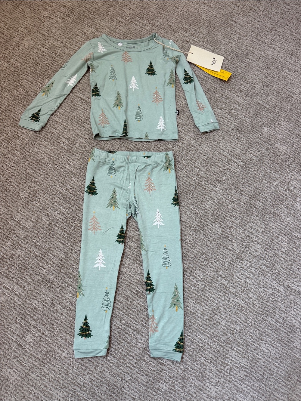 Brand New Kate Pajama Set with Boho Tree Print